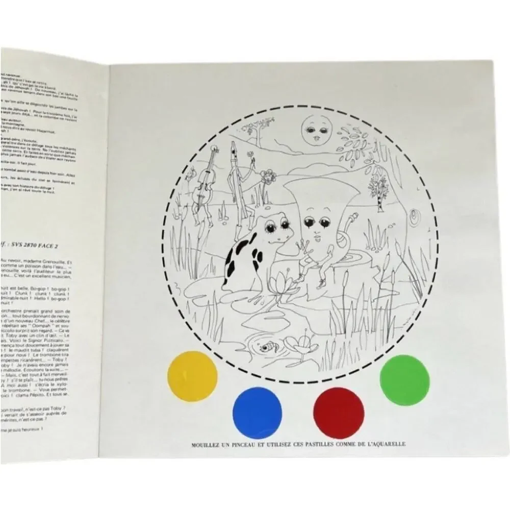 La Ronde des Enfants 5 LP Set French Import Children’s Music MINT 1970s Booklet - Picture 3 of 11